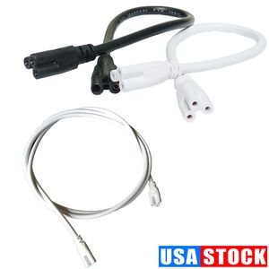 T5 T8 -anslutningskabel förlängningsbrytare för integrerade LED -rör Power Cable med USA Plug 1ft 2ft 3,3ft 4ft 5ft 6 ft 6,6 ft 100 st Crestech