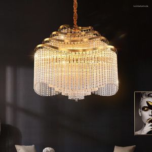 Chandeliers Modern Crystal Chandelier Ceiling 2023 Novelty Trend Into The Hall And Living Room Lamp Bedroom