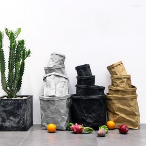 収納袋洗浄涙は腐っていない環境クラフト紙植物フルーツ野菜家庭用バッグ雑貨化粧品