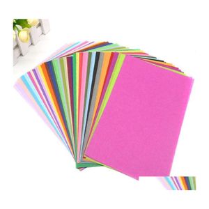 Geschenkpapier A5 Mticolor Druck Seidenpapier Retro Handwerk Papiere Blumentaschen DIY Verpackungsmaterial Drop Lieferung Hausgarten Festliche Party DHS8A