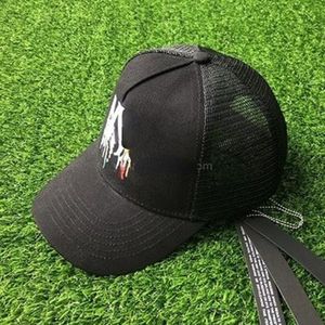 Ball Caps Lüks Tasarımcı Hats Moda Trucker Caps MA Nakış Harfleri Kapağı