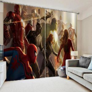 Curtain Modern Home Decoration Living Room Curtains 3d Window For Bedroom Boys
