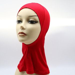 Sciarpe Delle Donne Mulit di Colore Solido Modale Turbante Hijab Cotone Mercerizzato Che Basa Foulard Islamico Scialli Musulmano Fascia 2023