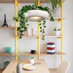 Pendant Lamps Nordic Plant Lights DIY Sky Garden Led Lamp Flower Pot Hanging Dining Room Restaurant Lighting Fixtures Home Decor