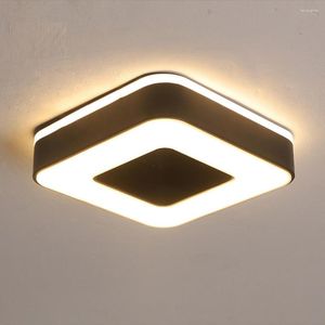 Luzes de teto Modern Led Led Aisle Iluminação Casa Superfície Montada para Lâmpadas de Varanda Luz do Corredor da sala do quarto Lâmpadas de varanda