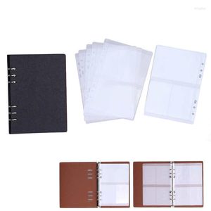 Storage Page Notebook Style Leather Cutting Dies Stylish For Templates Transparent Stamps Metal Molds