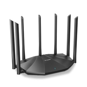 Routers Tenda AC23 AC2100 Gigabit 2 4G 5 0GHz Dual Band 2033Mbps Wireless Wifi Repeater with 7 High Gain Antennas Wider 230107