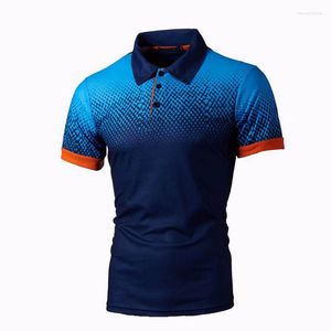 Herren Polos 2023 Männer Poloshirt Kurzarm T-stück Atmungsaktive Camisa Masculina Hombre Golftennis Bluse Plus Größe 5XL