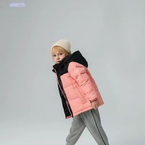 Barnkl￤der vinter down kappa norra jacka parkas m￤n l￥ng ￤rm huva parka ansiktet ￶verrock puffer jacka downs ytterkl￤der kausal huva tryck kvinnor jumper