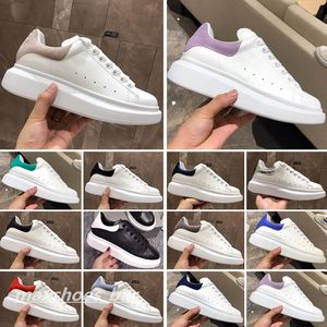 Designer kvinna sko l￤der sn￶rning upp m￤n modeplattform vit svart m￤n kvinnor lyx sammet mocka casual skor chaussures de espadrilles 35-48 m8