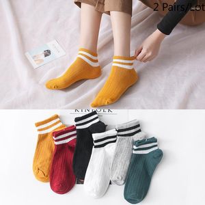 Women Socks Female Summer College Style Hose Korean Version Casual Cotton Girls Antiskid Good Quality Resilient Strong Elastic