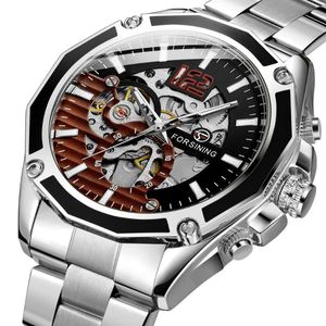 Orologi da polso Orologio meccanico automatico Mens 2023 Luxury Famous Top Brand Waterproof Skeleton For Men