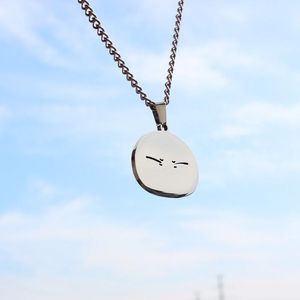 Chains Anime Necklace For Women That Time I Got Reincarnated As A Slime Necklaces Man Trend Neck Silver Color Fashion Lovers Party GiftChain