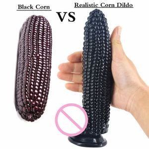 Articoli di bellezza Big Corn Dildo Ventosa Masturbazione femminile Strapon Pene Prostata maschile Massaggio Evidenzia lo stimolo Plug anale Giocattoli sexy per adulti