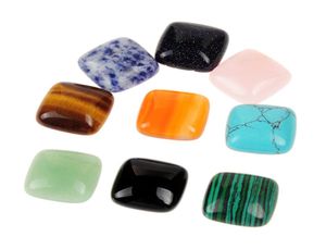 Pretty First Quality Multi Natural Stones Quartz Small Flat Back Cabochon Ready to Be Made into a Beautiful RingBracelet Brooch1580541