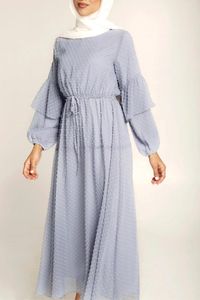 Etnisk klädklänning kvinnor muslimska abaya plus storlek arab elbise marocko abayas hijab dubai largos kalkon islam kaftan musulmane vestidos