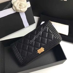 Carteira de designer bolsa de couro de couro zippy caviar cl￡ssico saco acolchoado moda moda vers￡til flap bolsas bolsas de embreagem mulher cc carteira cr￩dito32