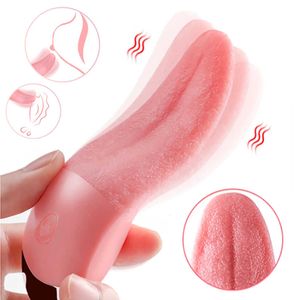 Giocattolo del sesso vibratore leccare la lingua vibratore giocattoli per le donne stimolatore clitorideo del punto G vibratori ricaricabili uovo masturbatore femminile negozio