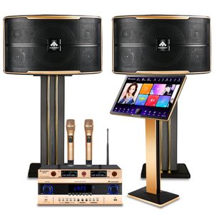 Karaok Player KTV Karaoke System Professional 21 5 -calowy ekran dotykowy Inandon Home Machine Set Juke Box WIFI Singing 230107