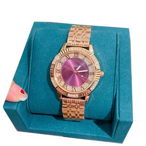 Women Luxury Women Diamond Watch Top Designer Fashion Lady Watches Stains Steel Stail Band Quartz Wristshes for Womens Christmas Mother's Gift Relojes Mujer