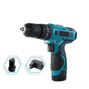 Cordless Drill And Screwdriver 12V Lithium Electric Hand Drill Household Multi-Function Pistol 18 Gear Torque Adjustment