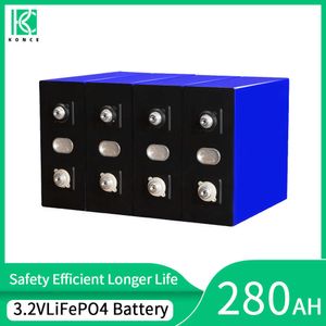 LifePo4 Battery 3.2V 280AH RECHAREBLEABLE LITIUM IRON FOFFAT DIY -celler för 12V 24V 48V Hemma Yacht Boat RV EV Forklift Camper