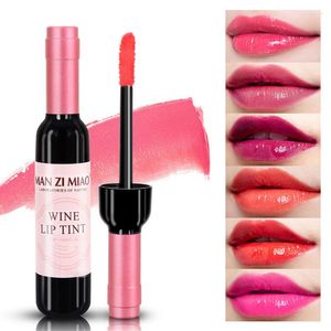 LIGLIS WINE WINE RED COREAN STYL DZIECKO Różowy dla kobiet makijaż płynny szminka nawilżona kosmetyka