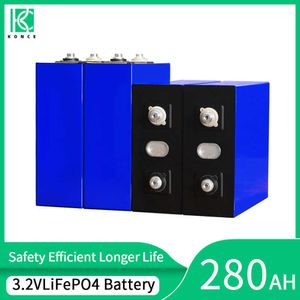 280AH LIFEPO4 Pil 3.2V şarj edilebilir Lityum Demir Fosfat DIY Hücre 12V Golf Arabaları Yat Tekneleri RV Forklift Güneş Pili