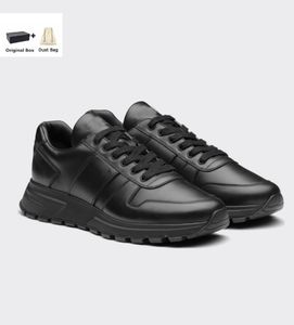 Top Design 23F/W Prax 01 Sneakers da uomo Scarpe da ginnastica in pelle spazzolata nera bianca Sconto Comfort Tessuto a rete Skateboard tecnico Uomo Miky Casual Walking