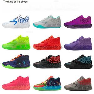 2023Lamelo shoeRunning Shoes Sport Shoe Grade School Mb01 Rick Morty Kids Lamelo Ball Queen City Red For Sale