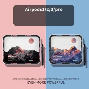Дизайнерские аксессуары для наушников Airpods Case для 1/2 3 Airpod Pro Наушники беспроводной шейки