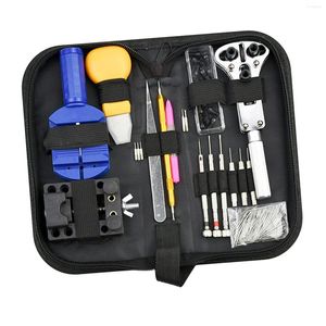 Watch Repair Kits 144Pcs Tool Kit With Carrying Case Bands Link Remover Accessories