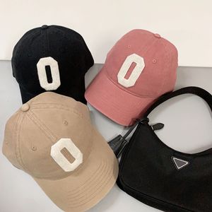 デザイナー野球帽Luxurys Hat Solid Color Ball Caps花レターデザイン気質