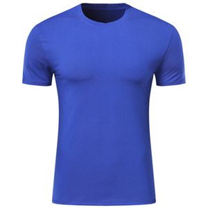 メンズTシャツカスタムメンズ衣類トップブルー半袖230109