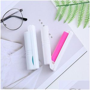 Other Home Garden 3 Colors Mini Foldable Washable Sticky Hair Device Portable Clothing Pet Removal Carpet Bed Brush Drop Delivery Dhh9O