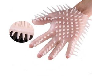 Sex Toys Massager Silica Gel Spike Gloves For Female Masturbation Flirting Sex Toys Bastu Massage Glove Men Products Adult Games S3475092