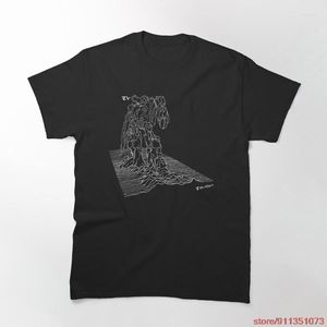Мужские рубашки T Неизвестные звуковые волны Hip Hop Rapper футболка O-образное футболка с коротки