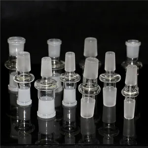 Hookahs 14mm 18mm Reclaim Catcher Adapters Female Male Oil Glass Drop Down Adapter ash catcher for bong