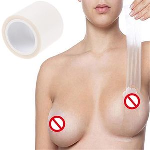 透明な乳房リフトテープファッションボディブーブは、大きなブリースと女性のドレスのために目に見えないブラジャーを押し上げます