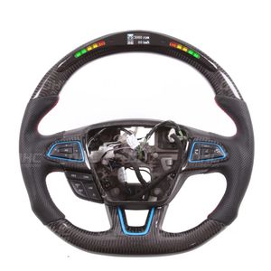 LED Performance Steering Wheel Compatible for Ford Focus MK7 Customized Carbon Fiber Steering System