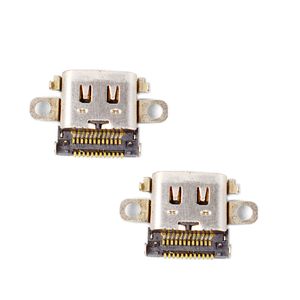 Original ersättningsladdningsdockport USB C Type-C Power Charger Socket Charging Connector för Switch Lite Fast Ship