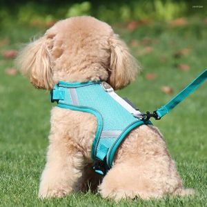 Dog Collars Lightweight 1Set Practical Easy Control Vest Harness Reusable Pet Chest Strap Wear Resistant For Cats