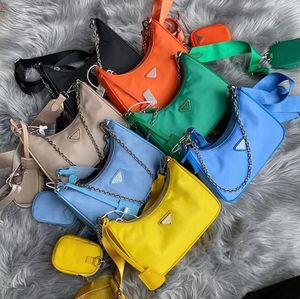 Wallet trio Shoulder Bags 2022 Handbags Party Bag Diamonds Luxurys Designers all-match Sequined Designers Nylon Purses