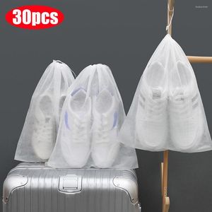 Storage Bags Non-woven Shoes Bag Dust-proof Drawstring Shoe Holder Travel Pouch Drying Protect Portable Sundries Makeup