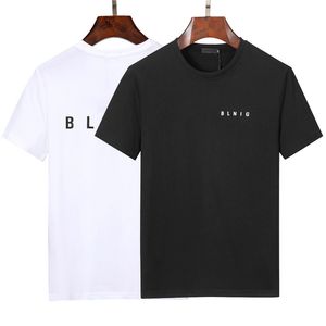 Erkek T-Shirt T Gömlek Slim Fit Kısa Kollu Pamuklu Gömlek Tee Üst Tasarımcı Lüks Harfler Baskı 2023 İlkbahar Yaz High Street Casual Erkek Giyim Nefes Alabilir