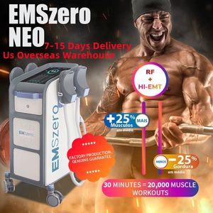 Macchina per esercizi per il pavimento pelvico DLS-EMSLIM Body Emszero Neo 13 Tesla 5000W RF ad alta potenza per intaglio muscolare Macchina HIEMT Presa di fabbrica