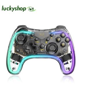 For Switch Pro Controller Wireless Controllers Nintendo Switch Wake-Up Function Adjustable LED