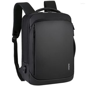 Backpack 15.6 Inch Laptop USB Charging Mens Waterproof Business Notebook Mochila Large Capacity Multifunction Travel Bagpack