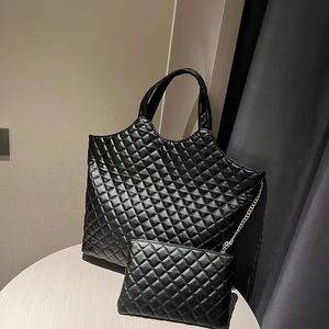 Designer Women Extra large Shopping Bags quilted Leather handbag Woman fashion Tote bag Shoulder bag lady shopper totes 2023