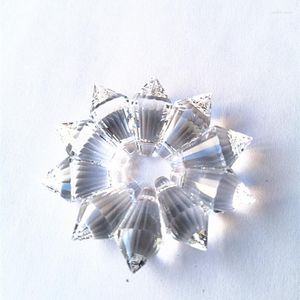 Ljuskronor kristall toppkvalitet 11 21mm 10 st/party clear mini liten k9 istapp u-droppar prismor för juden tillbehör delar